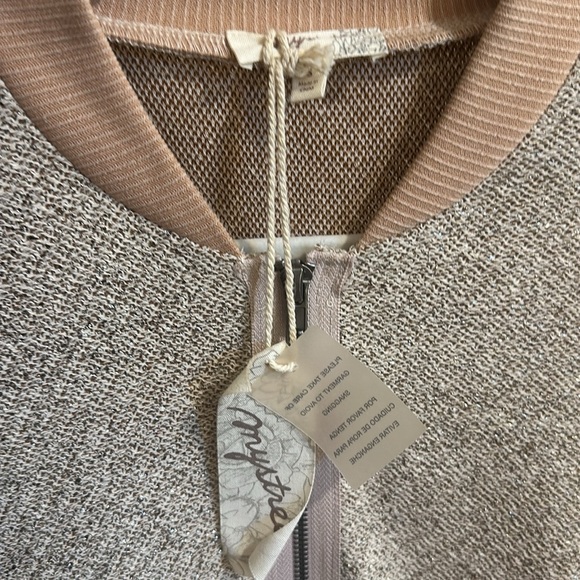 🟢 💠NWT Mystree Sandstone Bomber Jacket - Picture 7 of 7